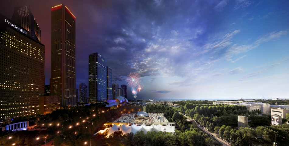 美国摄影师拼接城市昼夜美妙景致