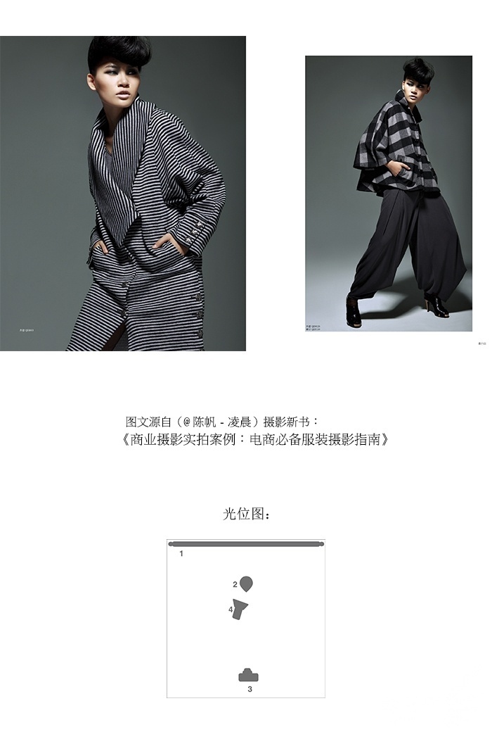 单色背景纸拍经典商业人像